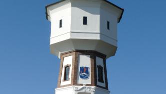 Der Wasserturm von Langeoog ist das Wahrzeichen der Insel. WEr den Wasserturm sieht, macht Urlaub auf Langeoog langeoog, urlaub, wahrzeichen, wasserturm